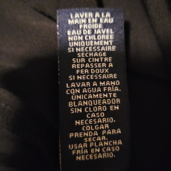 Chaps Black White Strecthy Form Flattering Womens Dress - Picture 3 of 8